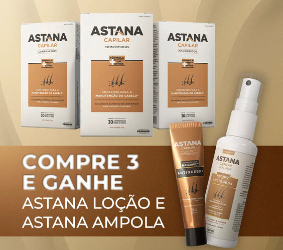 Astana Capilar - Compre 3 + Brindes