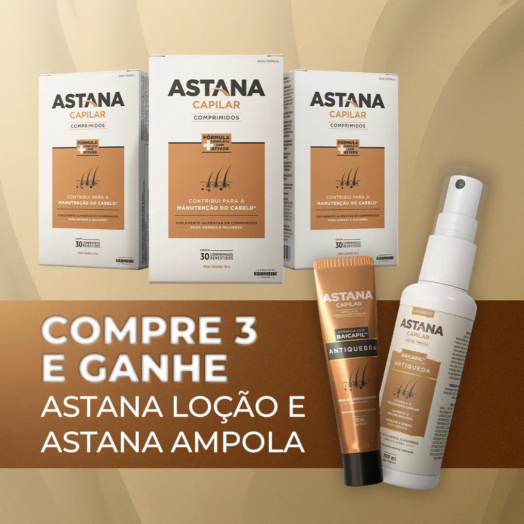 Astana Capilar - Compre 3 + Brindes