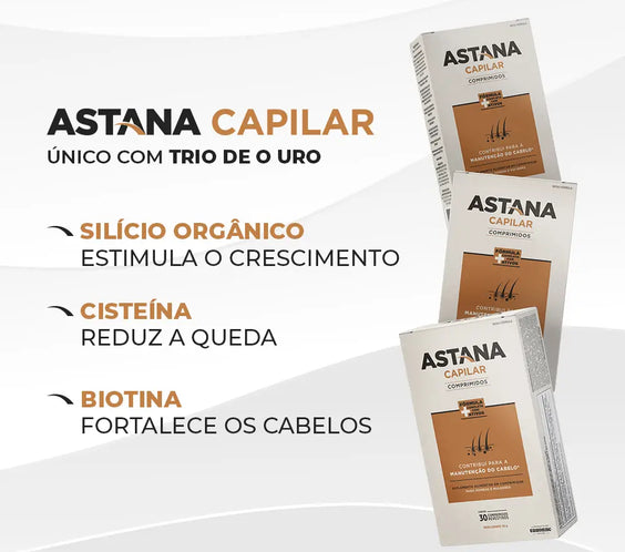 Astana Capilar - Compre 3 + Brindes